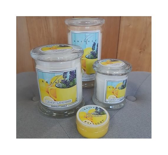 Kringle Lemon and Lavender scented candle