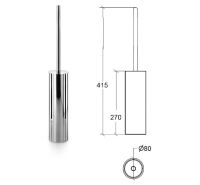 Beta line Skoati toilet brush holder art 5004