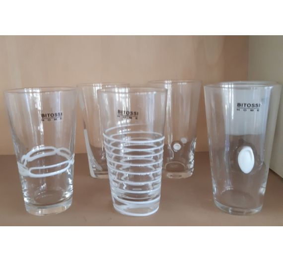 Bitossi long drink glasses