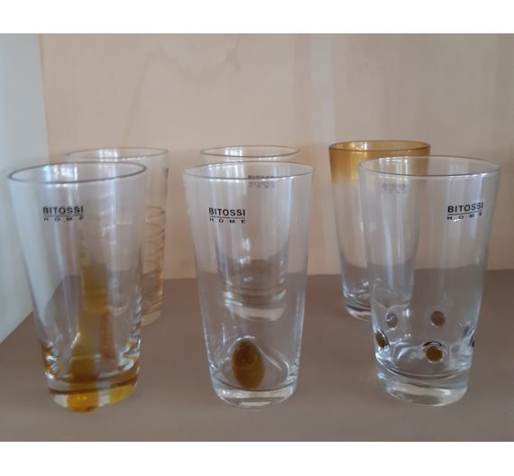 Bitossi bicchiere long drink vetro 