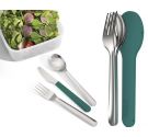 JOSEPH Joseph set posate per lunch box verde