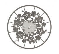 Arti e Mestieri wall clock Fior di loto