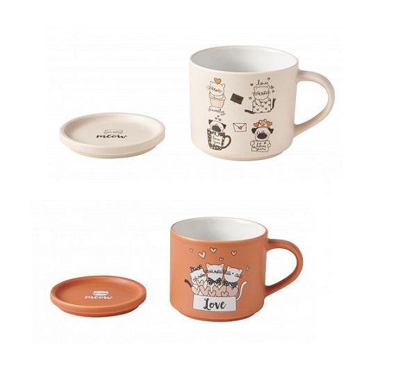 Brandani big mug set 2 pezzi