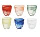 Brandani set 6 bicchieri liquore Liberty