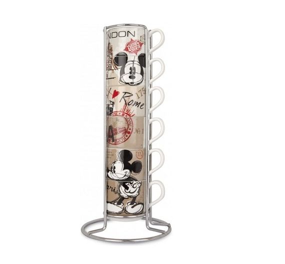 Egan set 2 tazzine caffè impilabili In The City 