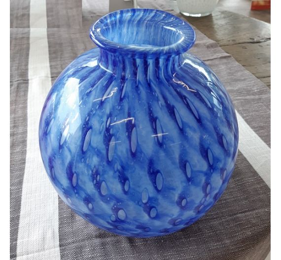 Murrina Murano large sphere vase