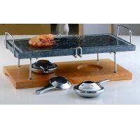 Brandani soapstone with wooden base