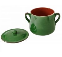 Brandani rounded fire clay pot d.21