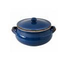 Brandani blue saucepan in earthware cm 24