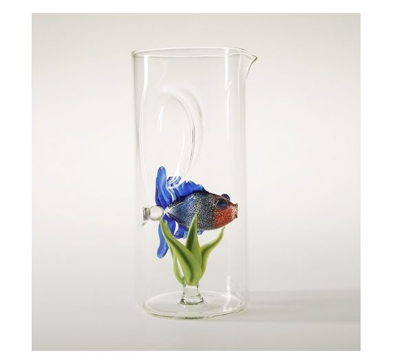 Massimo Lunardon Flighting fish carafe