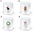 Wd lifestyle Cristmas glass