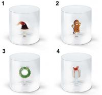 Wd lifestyle Christmas glass