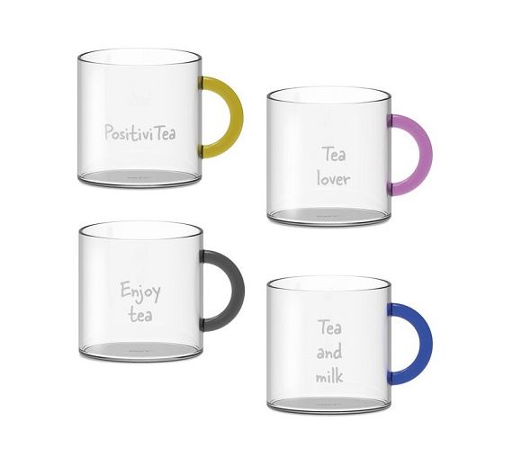 Wd borosilicate glass tea cups