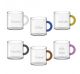 Wd coffee cups in borosilicate glass