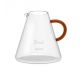 Wd borosilicate glass pitcher jug