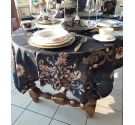 Brandani Danubio Blue Perle tablecloth