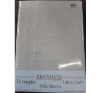 Brandani Danubio Blu Lurex tablecloth