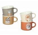 Brandani 4 set coffee cups for Dogs and Cats