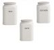 Brandani 3 set of jars with wooden cap