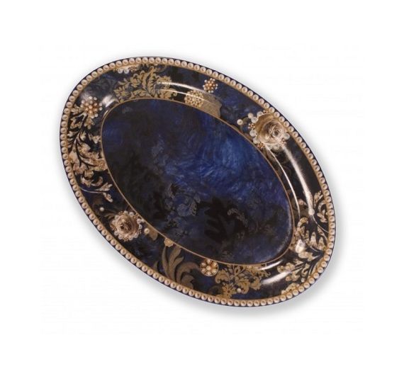 Brandani Danubio Blu vassoio