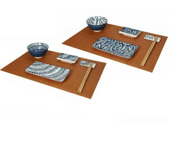 Brandani 2 set table places for Sushi