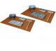Brandani 2 set table places for Sushi