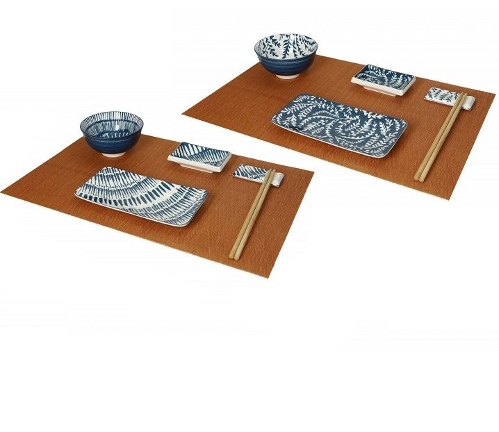 Brandani set 2 posti tavola per Sushi - Cose da Casa by Ediltutto srl