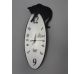 Arti e Mestieri Tommy oval wall clock