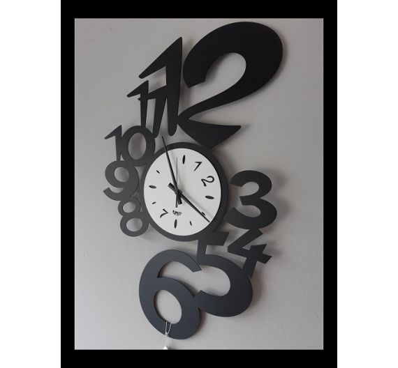 Arti e Mestieri wall clock Lupine large