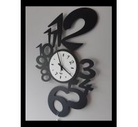 Arti e Mestieri wall clock Lupine large