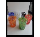 Murrina Murano set 6 glasses Goto