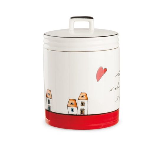 Egan Le Casette red jar