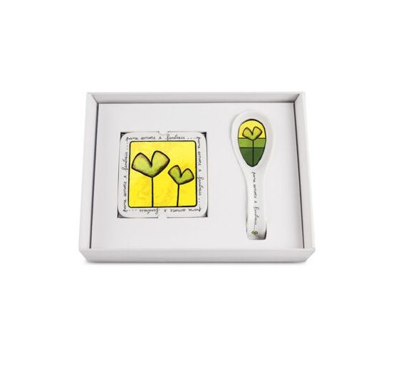 Egan PAF set spoon rest and trivet