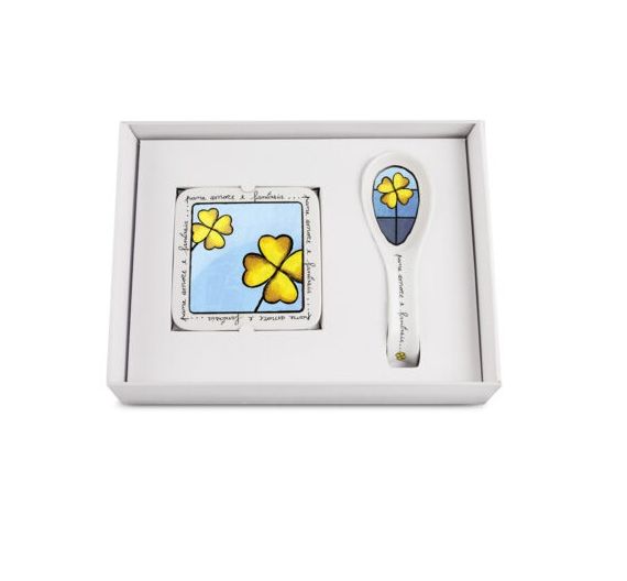 Egan PAF set spoon rest and trivet