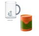 Wd lifestyle borosilicate mug with cat