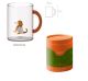 Wd lifestyle borosilicate mug with dog
