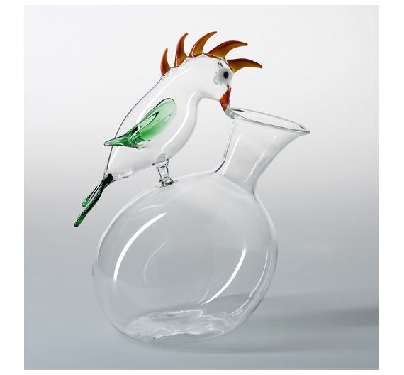 Massimo Lunardon Carafe with Parrot