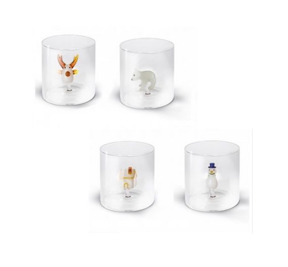 Wd borosilicate glass set Christmas decoration