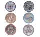 Wd lifestyle set of 6 dessert plates art 454