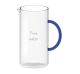 Wd lifestyle caraffa con manico blu
