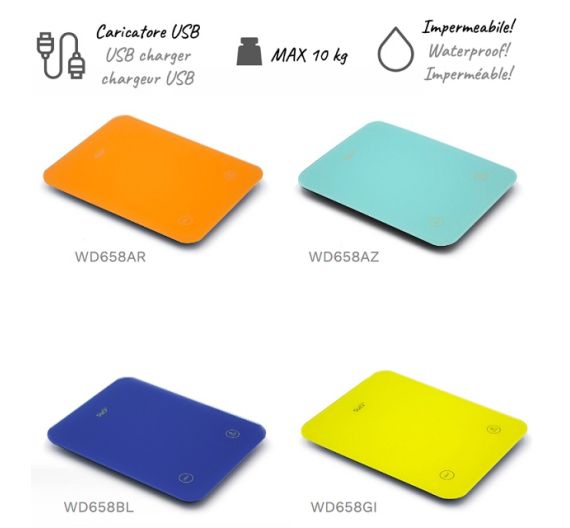 Wd lifestyle bilancia digitale Waterproof