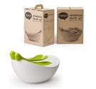 SPARROW QUALY salad bowl with cutlery.