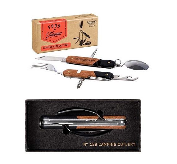 Gentlemen camping cutlery tool