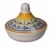 Brandani WHITE TAJINE WITH DECORATED LID