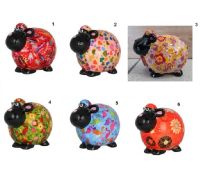 Pomme Pidou Giselle sheep piggy bank