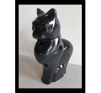 Tall black cat Ceramiche di Bassano