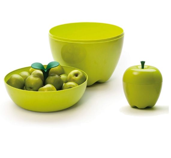 Qualy Green apple container