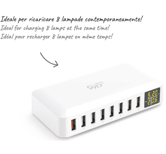WD lifestyle multi charger with USB sockets