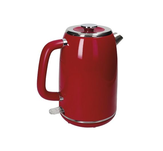 Brandani red electric kettle 1950 series