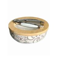 Brandani Shanti sand nut bowl